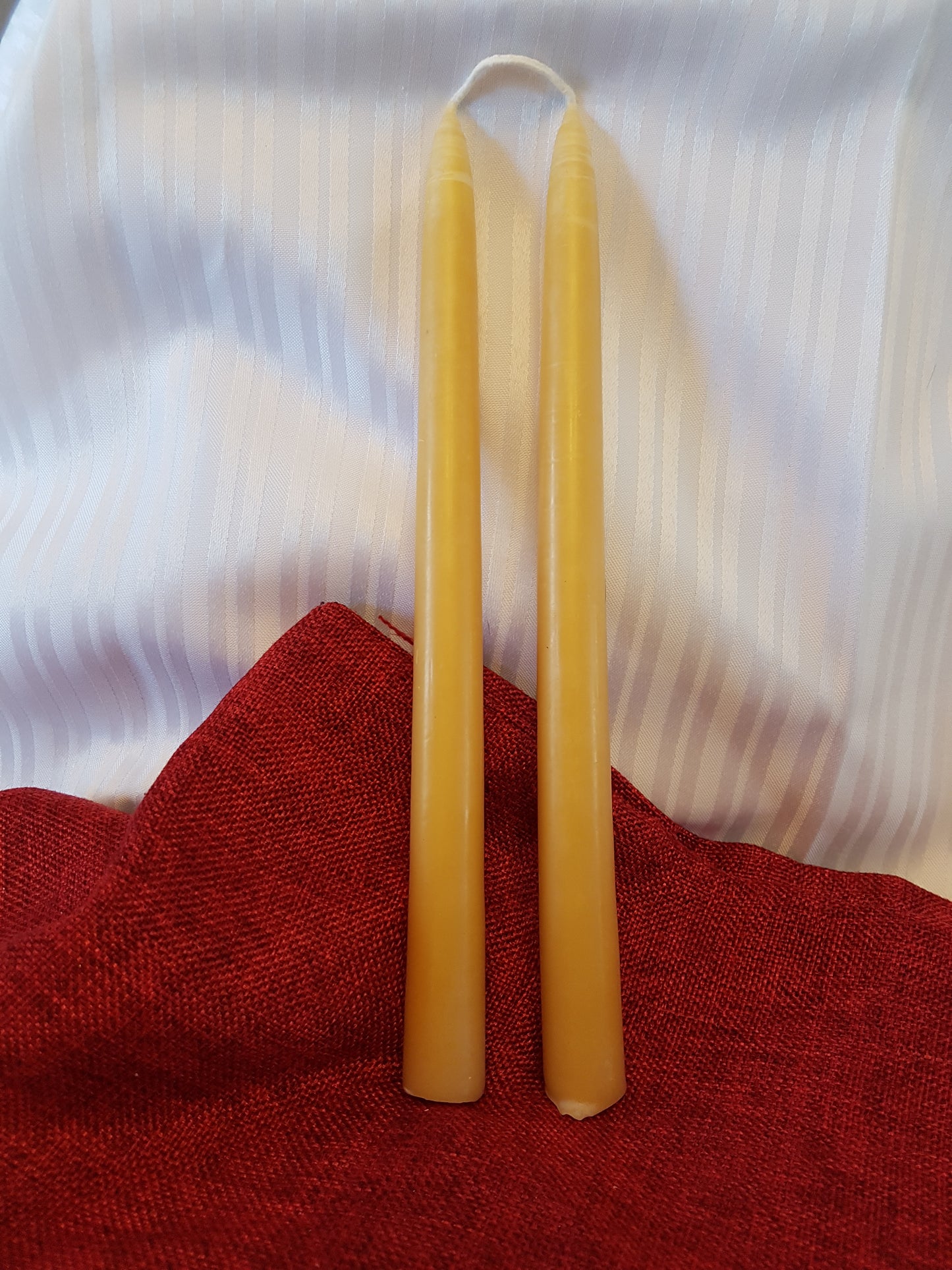 Tapered Pure Beeswax CandleCandles- Barriault Ranch