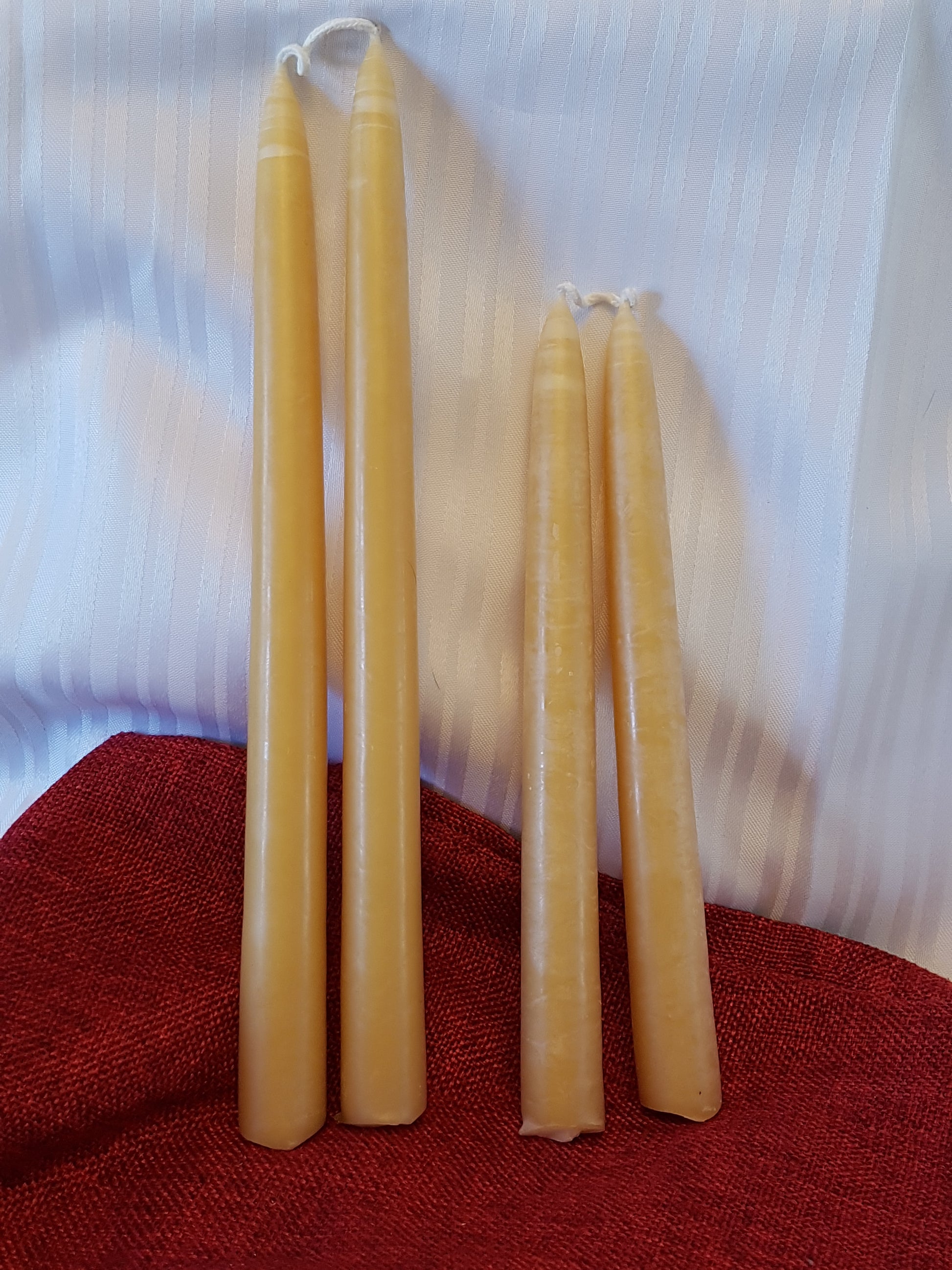 Tapered Pure Beeswax CandleCandles- Barriault Ranch