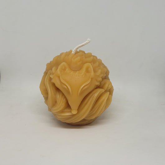 Foxy Sphere Beeswax candle - Barriault Ranch