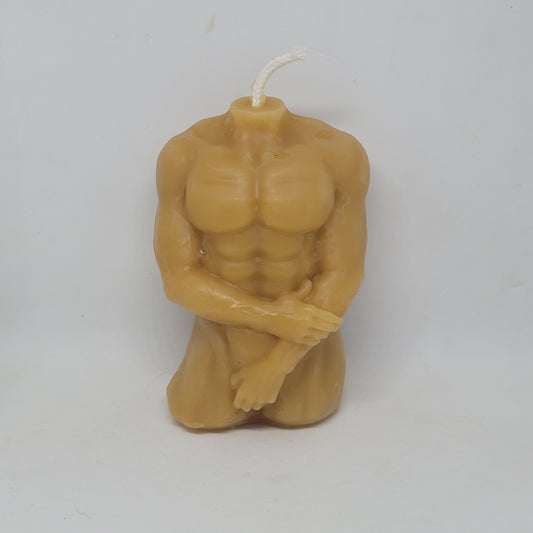 Male physique candle - Barriault Ranch