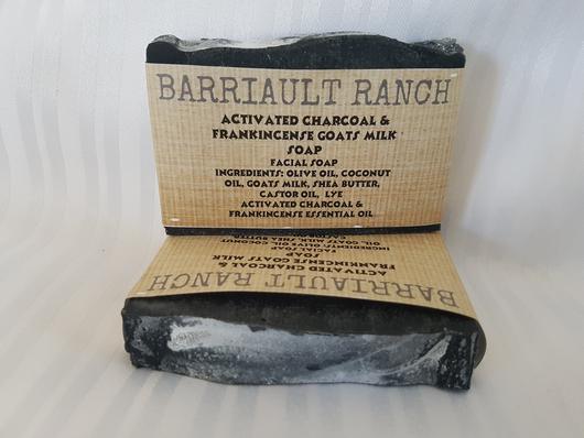 Activated Charcoal Goats Milk Soap