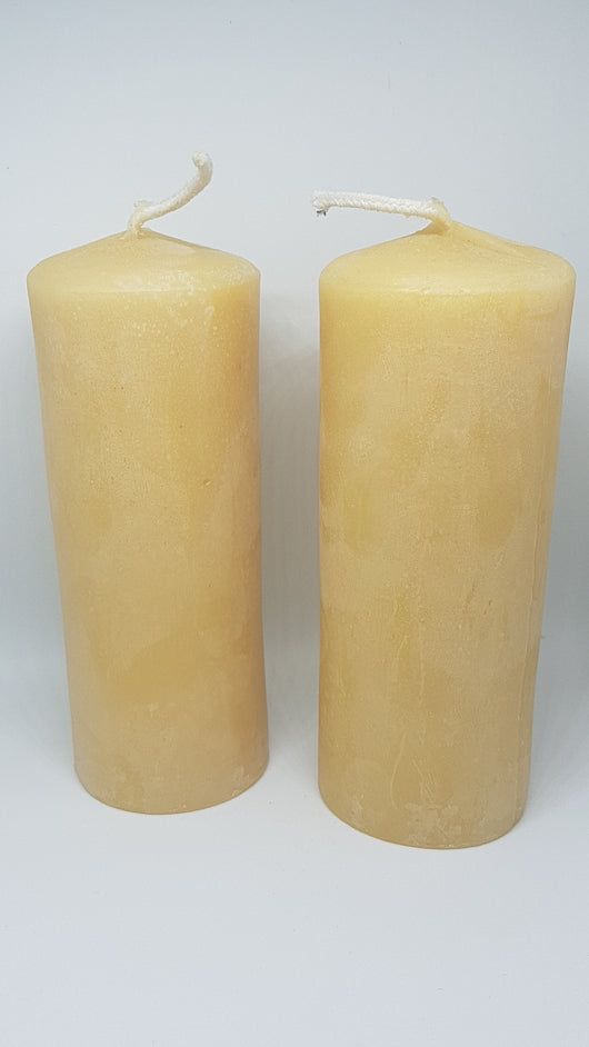 Medium Pillar - pure beeswax candleCandles- Barriault Ranch