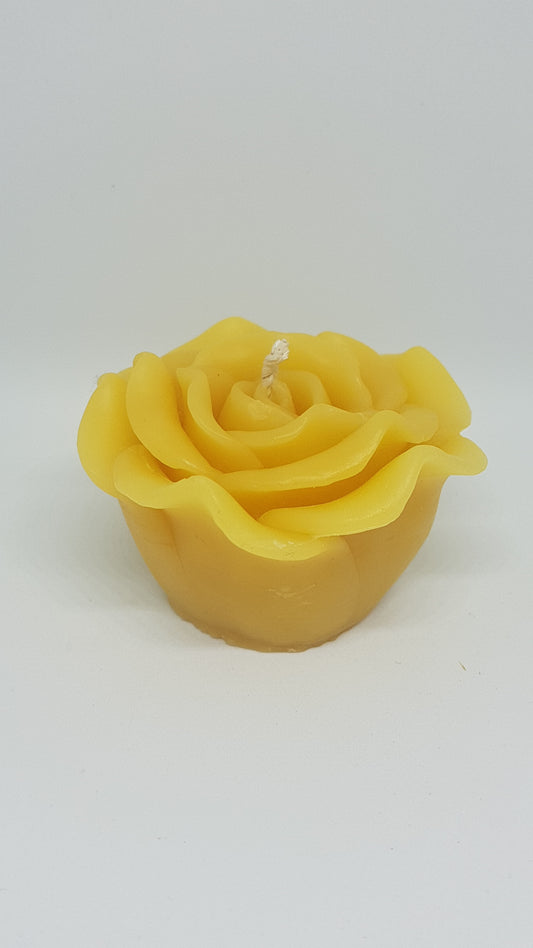 Rose Votive Beeswax CandleCandles- Barriault Ranch