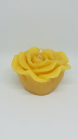 Rose Votive Beeswax CandleCandles- Barriault Ranch