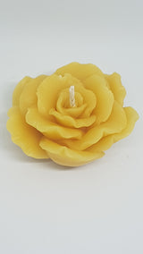 Small Rose beeswax candle - 3" x 1.5"Candles- Barriault Ranch