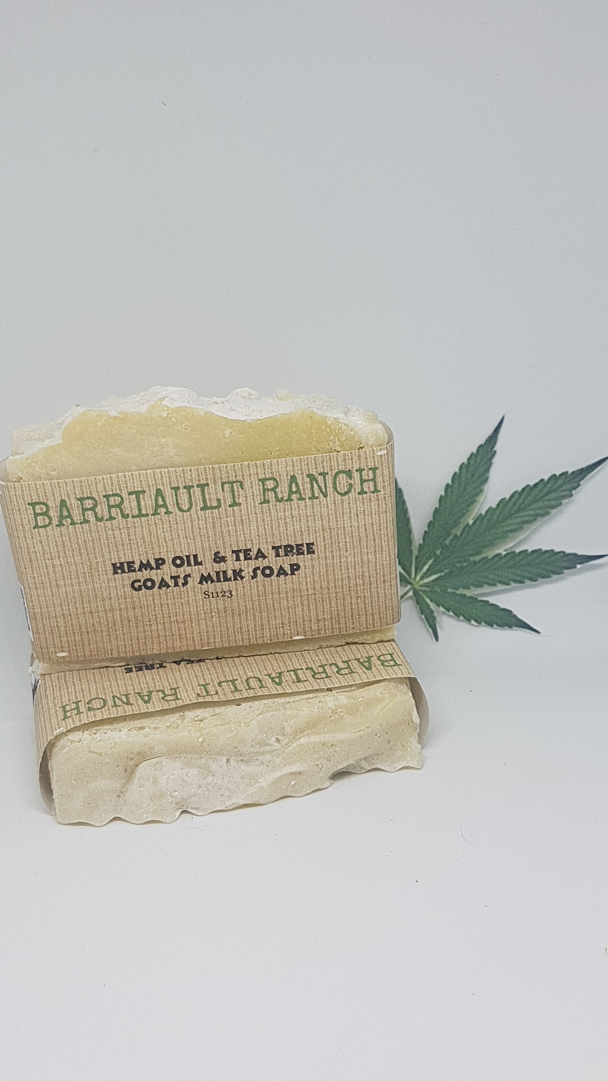 Hemp & Tea Tree Goats Milk SoapSoaps- Barriault Ranch