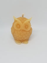 Owl votive - beeswax candleCandles- Barriault Ranch